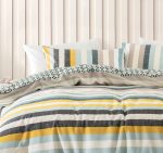 Anker Quilt Cover Set Range Petrol