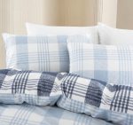 Wyona Quilt Cover Set Range Blue