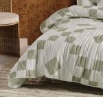 Una Quilt Cover Set Range Eucalyptus